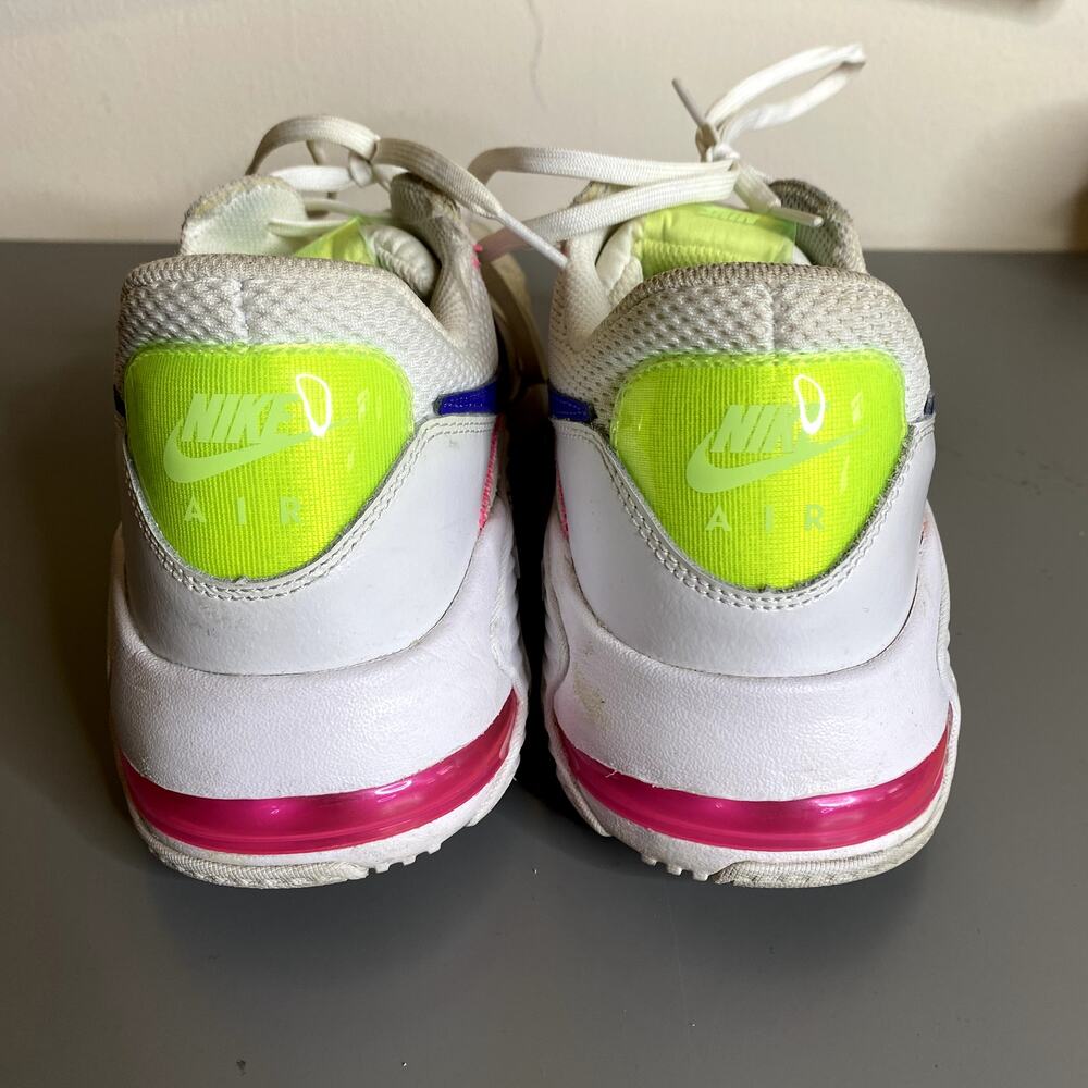 NIKE Air Max Excee Women's White Indigo Pink Volt Sneakers Size 11 - Picture 8 of 10